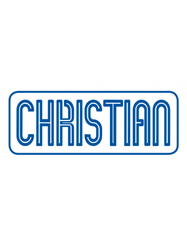 Clearco - Timbro Personalizzato - CHRISTIAN
