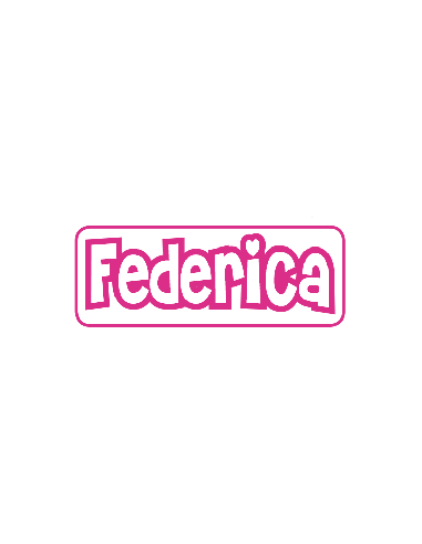 Clearco - Timbro Personalizzato  - FEDERICA