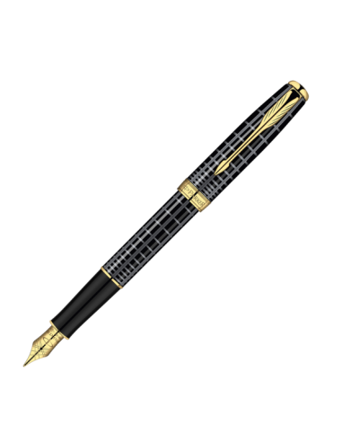 Parker Stilo Sonnet Dark Grey Lacque Oro