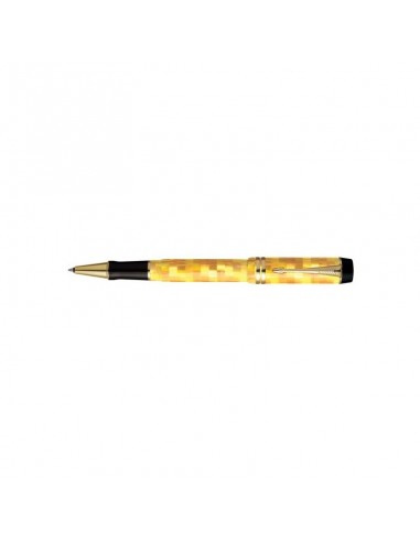  Parker Roller Duofold Mosaico giallo