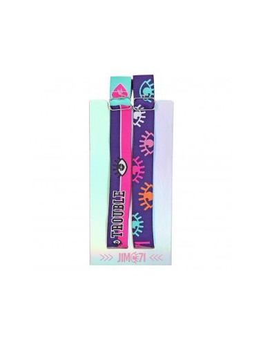 CLEARCO - J1MO71 Lisa & Lena Festival bracciali viola