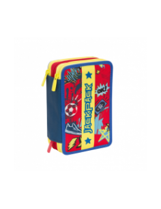 JACKPACK - SCHOOLPACK ZAINO + ASTUCCIO 3 ZIP GIRL SEVEN 2