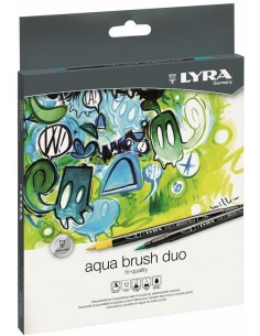Pennarelli Lyra-Aqua Brush Duo