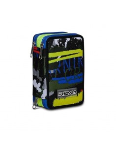 seven - astuccio  3 zip...
