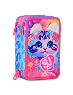 SJ - Astuccio 3 Zip Cat&Air