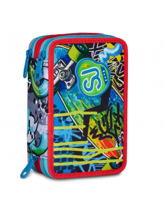 SJ - Astuccio 3 Zip Sharky...