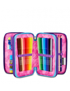Seven - Astuccio 3 zip Pink... 2